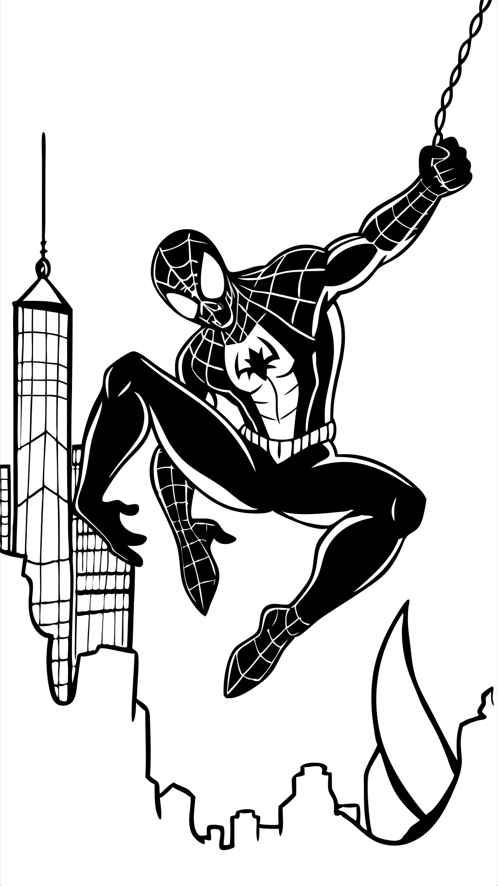 spiderman and venom coloring pages